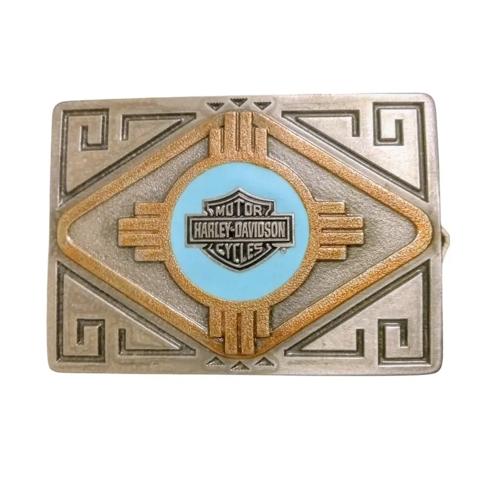 Vintage 1996 Harley-Davidson Bar & Shield BKL S.W. Belt Buckle NIB Made in USA